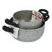 CUOCA STONE SET 2 CASSERUOLA CM.18/22 (3pz)